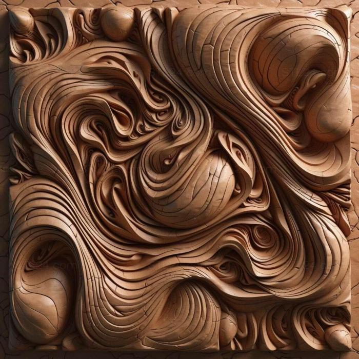 Patterns and decorations (Effect 3, PATTERN_431) 3D models for cnc